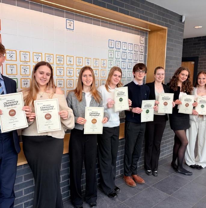News &raquo; Student Success In The RSC Chemistry Olympiad